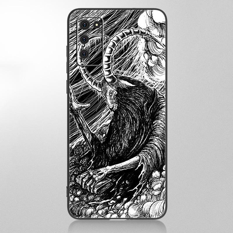 Husă Pentagram 666 Demonic Satanic pentru Samsung Galaxy A12 A02S A22 A32 A52 A72 A71 A51 A41 A31 A21 A11 A50 A70 A10S A20S