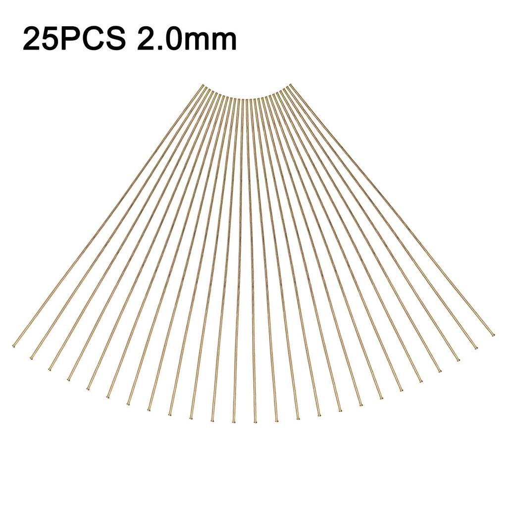 25PCS Brazing Rods Brass Solder Welding Rod for Oxyacetylene Gas Welding 250mm