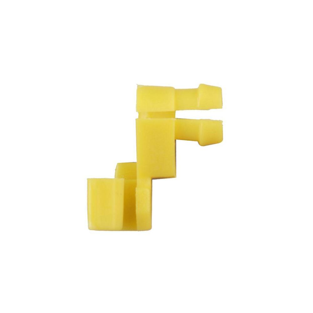 Ny 50 stk Gul Nylon Bildørlås Stangklemme Holder For 69293-12040