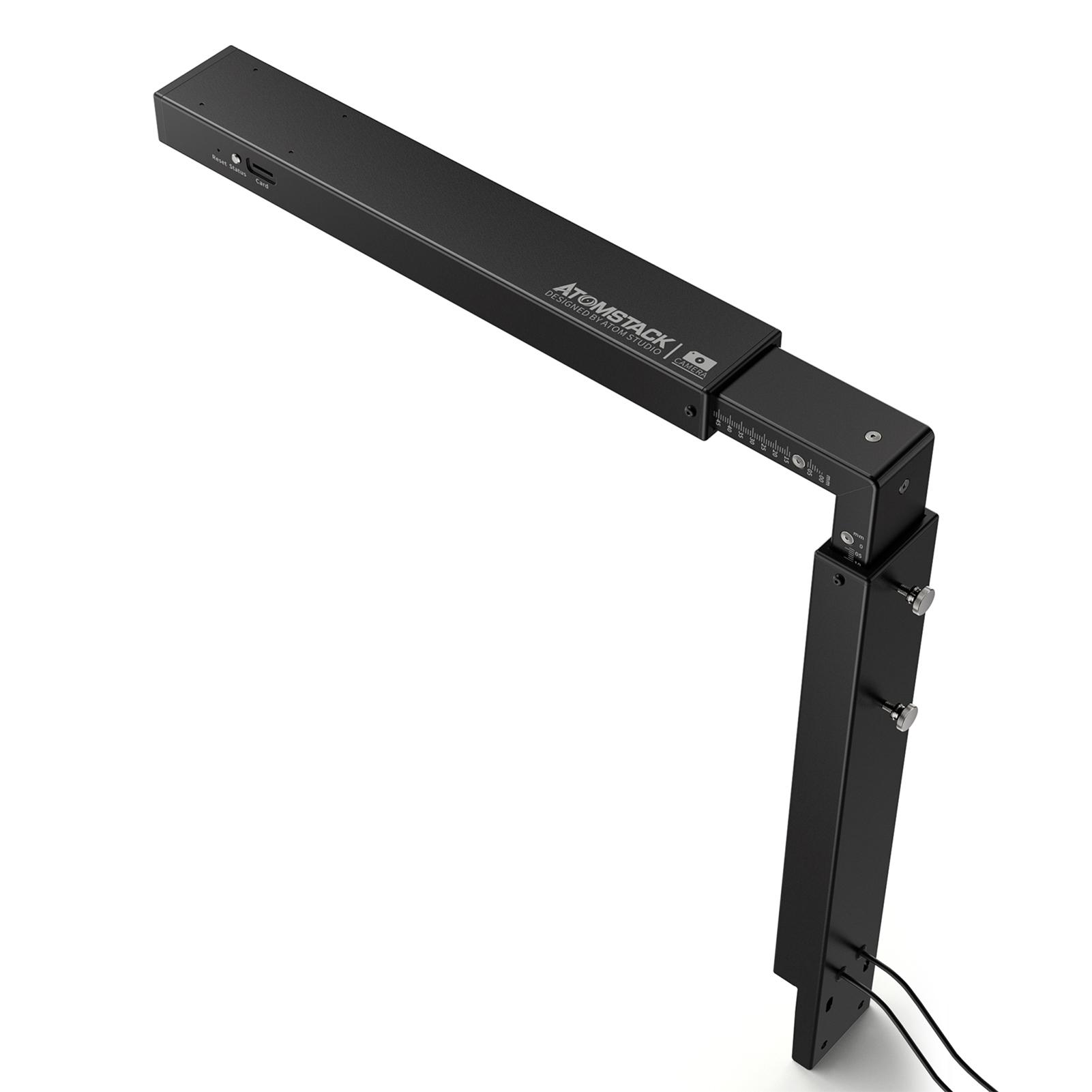 

Камера ATOMSTACK AC2 400x400 мм Поддержка точного положения Пакетная гравировка Визуальный предварительный просмотр в реальном времени EU Plug чёрный