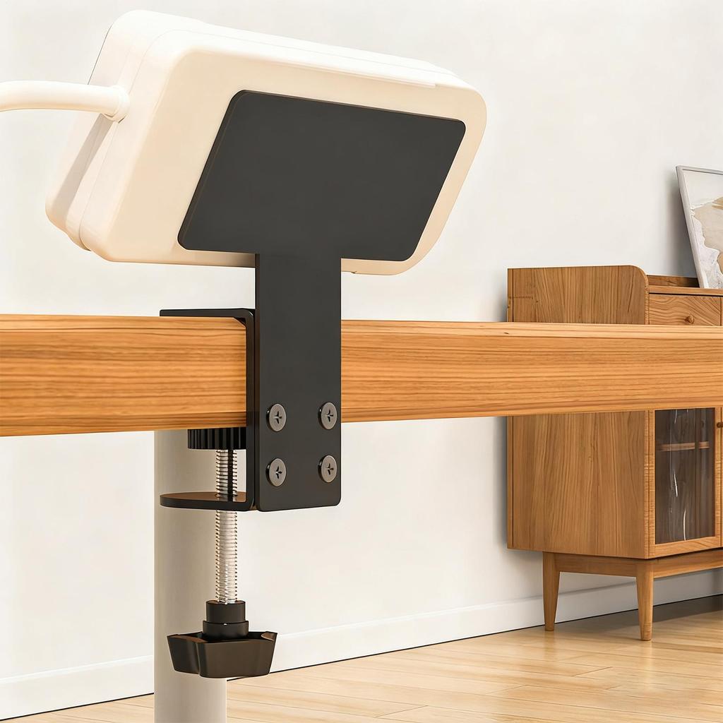 Power Strip Desk Clamp Space Saving Organizer Bracket Socket Desk Organizer Surge Protector Holder For Surge Protector Socket