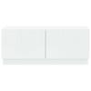 TV Cabinet White Engineered Wood