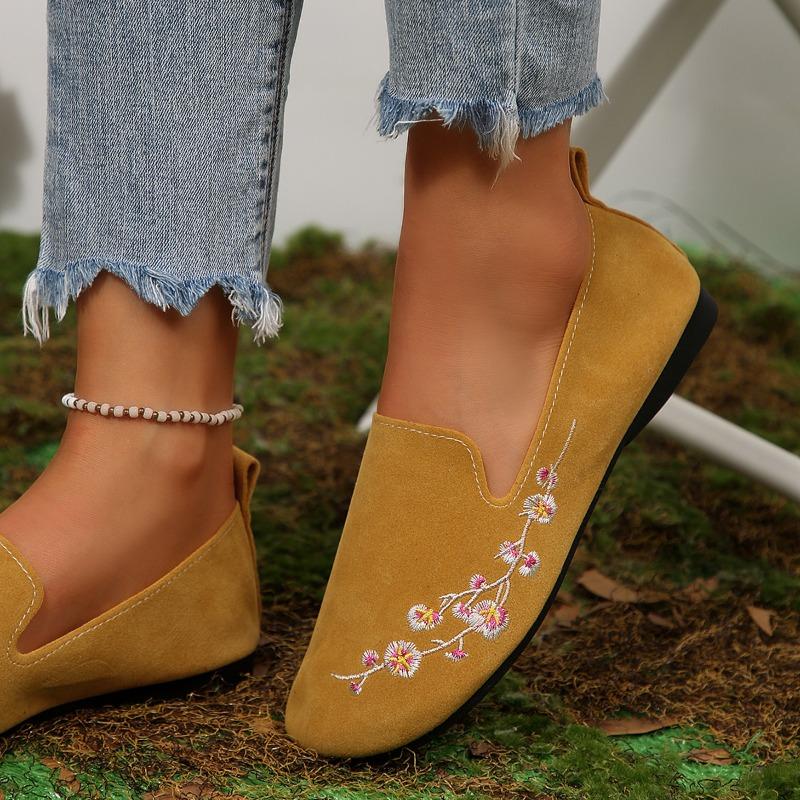 

Новые туфли-лодочки с круглым носком, низким верхом, женские туфли с мелким вырезом, обувь для ленивых 43 жёлтый