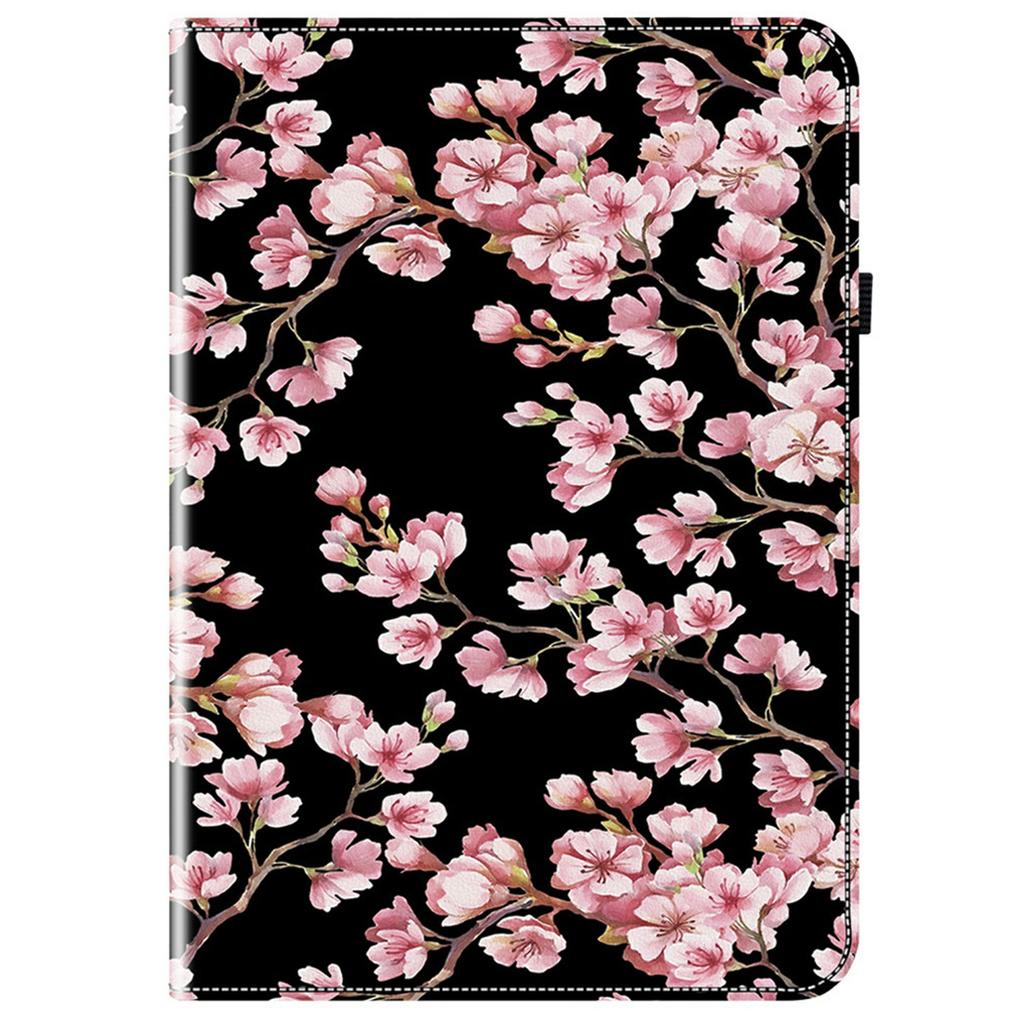 For TECNO Megapad 11 Leather Case Pattern Printed Stand Tablet Cover with Card Slots