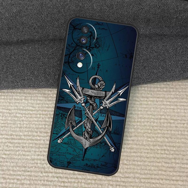 Anchor Sea Beach Case For Honor Magic 7 Pro 5 6 Lite Honor 200 Pro X9b X9a X8b X8a X8 X9 X9c 50 70 90 Cover
