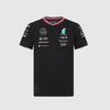 Tricou elegant 2024 F1 -benz Team cu mânecă scurtă și croială confortabilă largă