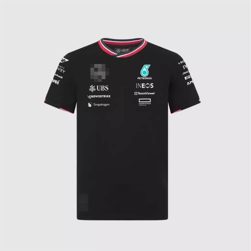 Tricou elegant 2024 F1 -benz Team cu mânecă scurtă și croială confortabilă largă