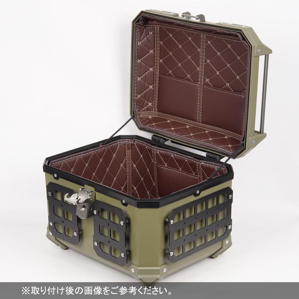 CODEM Bike Clear Box Stopper Fits CODEM Top Cases, 1 Set (Pack of 2)