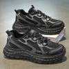 2025 New Men's Shoes Summer Mesh Breathable Men's Comfortable Casual Shoes Platform Versatile Dad Shoes Sports Trendy Shoes