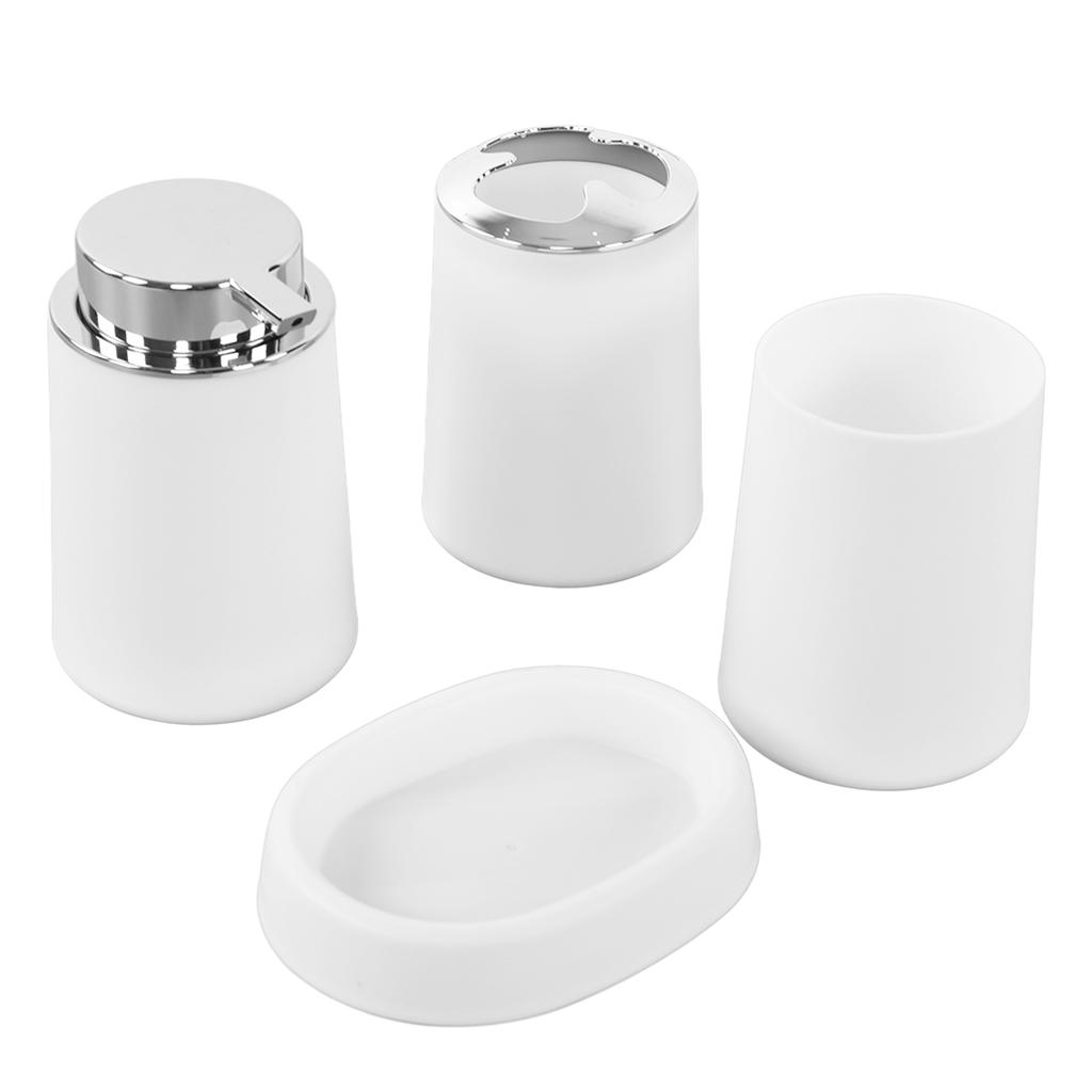 Bathroom Set Multifunction Simple Practical Feel Comfortable Stainless Steel Bathroom