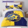 Maccabi Tel Aviv F.C Pattern Bedding,Quilt Set Quilt Cover Pillowcase Home Birthday Gift(1 * duvet cover + 2 * pillowcase, without core)
