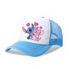 Cartoon Print Mesh Baseball Cap - Breathable Dome for Sports & Hip Hop, Ideal Birthday Gift