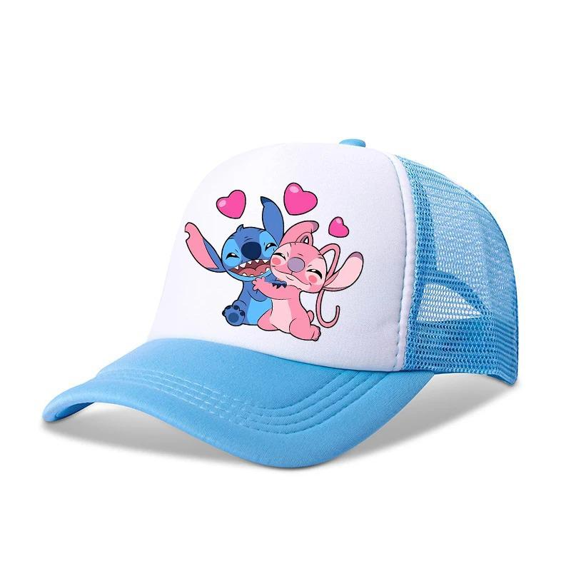 Cartoon Print Mesh Baseball Cap - Breathable Dome for Sports & Hip Hop, Ideal Birthday Gift