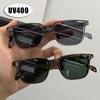 Full-Frame Rice Nails Sunglasses for Men Luxury Brand Vintage Square-Frame Outdoor UV400 Sun Glasses Classic Driving Shades