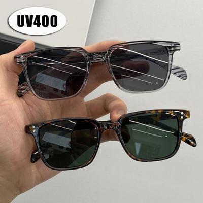 Γυαλιά ηλίου Full-Frame Rice Nails για Άνδρες Πολυτελής Μάρκα Vintage Τετράγωνο Κάδρο Εξωτερικού Χώρου Γυαλιά Ηλίου UV400 Κλασικά Γυαλιά Οδήγησης