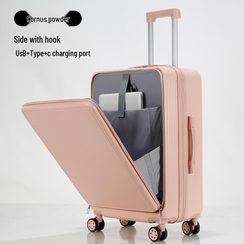 

Многофункциональная ручная тележка с большой вместимостью и фронтальным открыванием: Устойчивый к царапинам и износу дорожный чемодан 20 inch