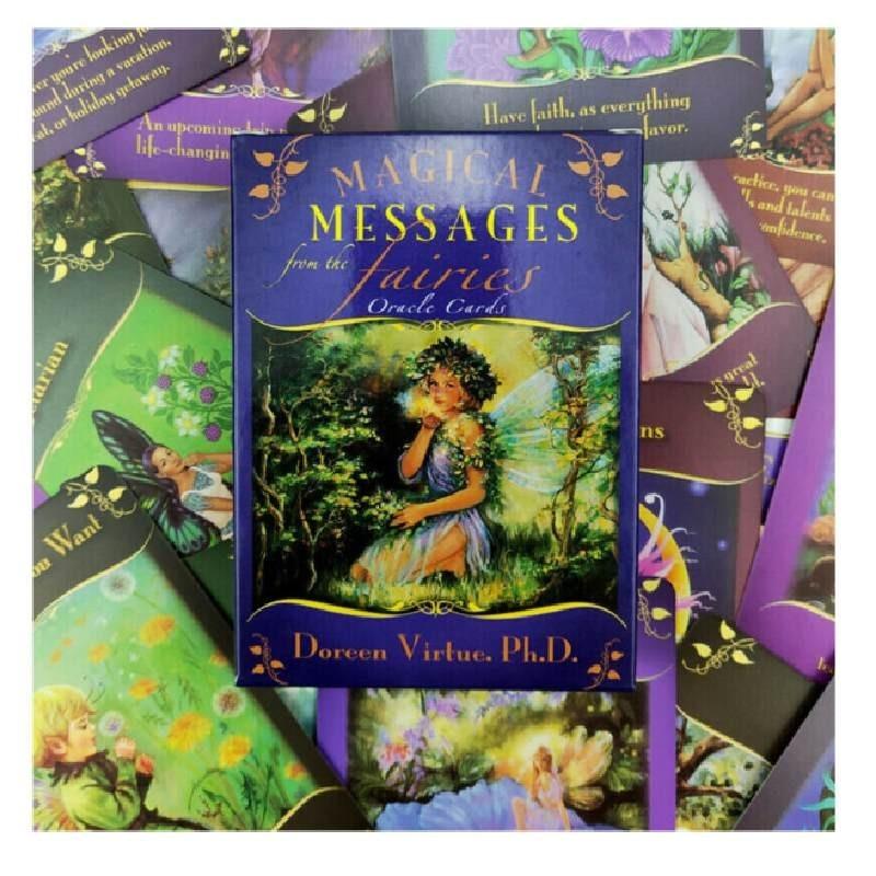 Premium Copper Paper Green Glyphs Lenormand Tarot Cards For Insightful Readings