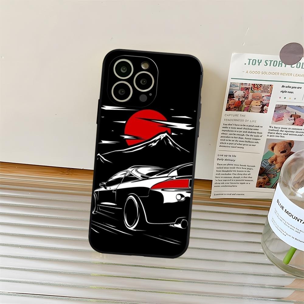 Japan JDM Sports Cars Male Men Phone Case Fundas For Iphone 13 17 11 15ProMax 14 12 16 Pro Xs Max Mini Xr X Plus Coque