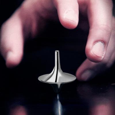 1 pz. Giroscopio in metallo per film rotante Top in acciaio inossidabile Inception