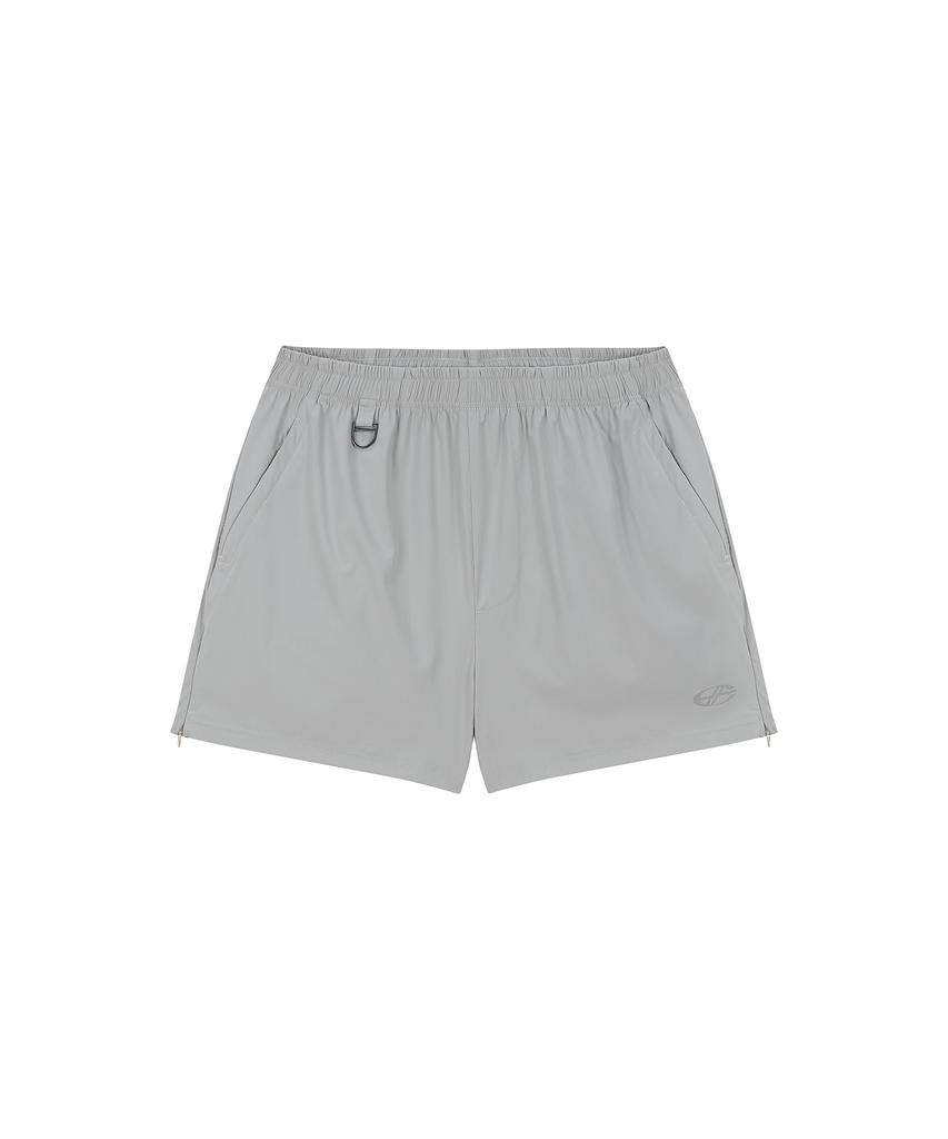 Hyeonpiteu Side Point Shorts-[Gray]