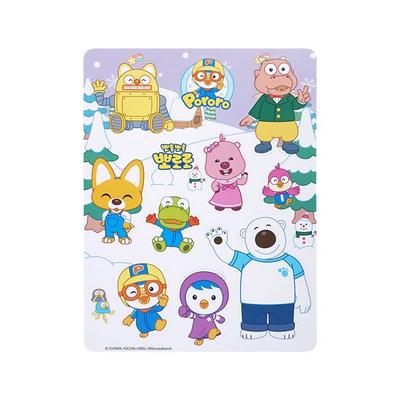 B&C Gather Pororo Sněhová vesnice Deskový kámen, Korejské populární puzzle