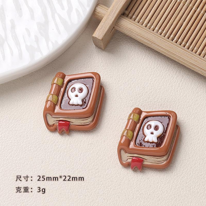 10Pcs New Kawaii Cartoon Pirate Series Flat Bottom Scrapbook  Diy Jewelry Making Hairwear Accessorie A20
