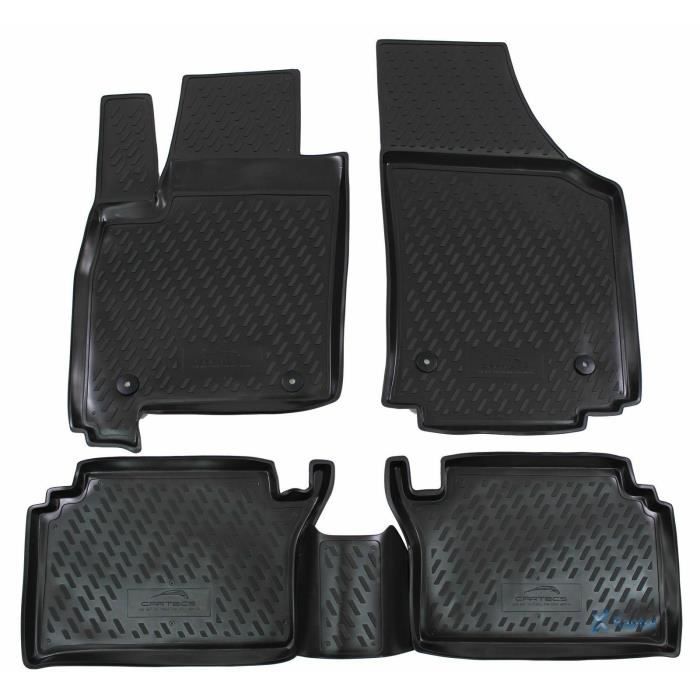 J&J AUTOMOTIVE | Exclusive 3D Rubber Floor Mats For Opel Meriva A 2003-2010