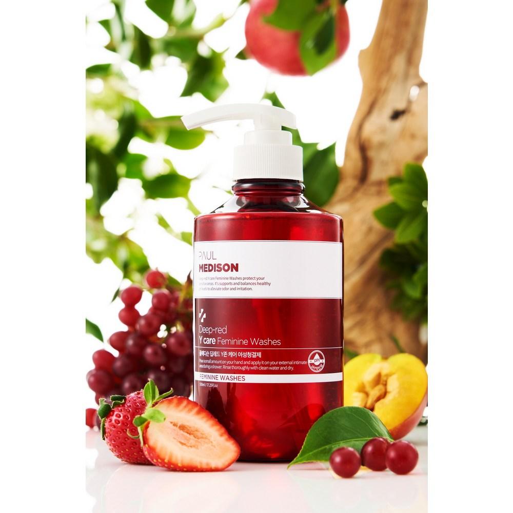 Nettoyant féminin Paul Madison Deep Red Y Zone Care, 510 ml, 1 unité