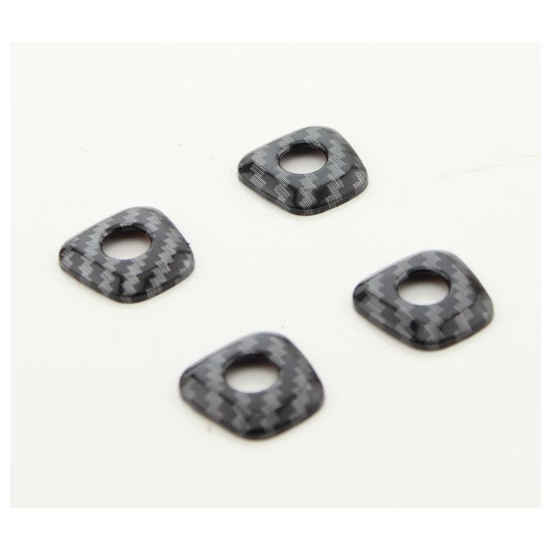 Door Lock Buckle Decorative Stickers Keyhole Stickers for BMW X3 X4 G01 G02 2018- Car Door Latch Lifter Pin