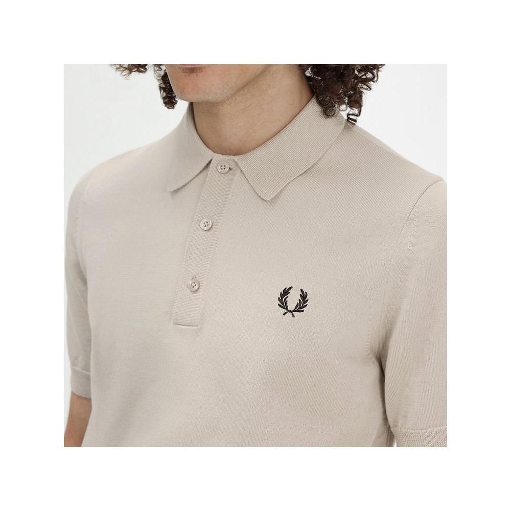 Fred Perry [headquarters Genuine] Fred Perry [sharp] Classic Merino Wool Knit Shirt  S56  Afpm2417623 S56 qzgAfpm2417623 S56
