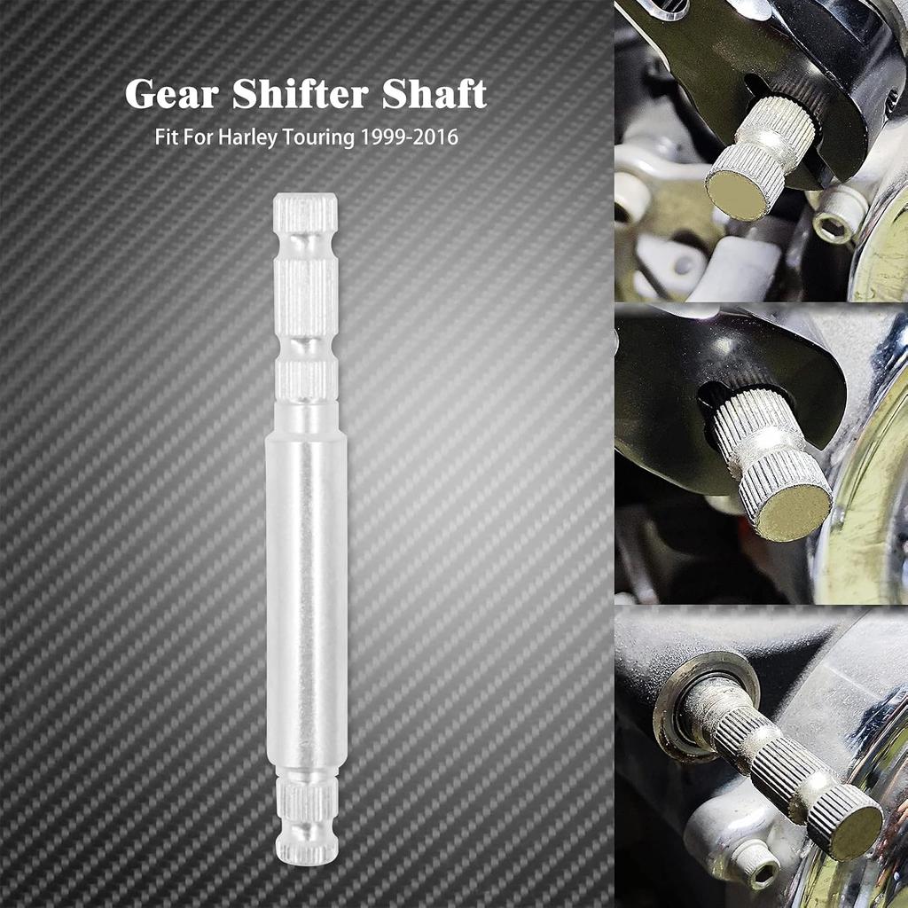 Inner Steel Shifter Lever Shaft fits for Harley Touring Road King Electra Glide Street Glide 1984-2016 Replace for 33709-82A Chrome