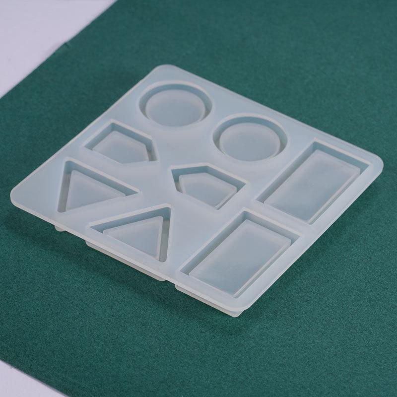 Poppy DIY Crystal Epoxy Mold for Polygon, Rectangular, and Round Earrings