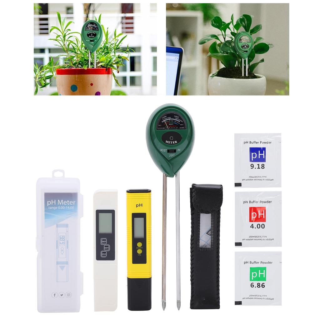 SUFUS Test Per Terreno, Tester Per Il Suolo 3in1 Terreno Misuratore - Foto 11