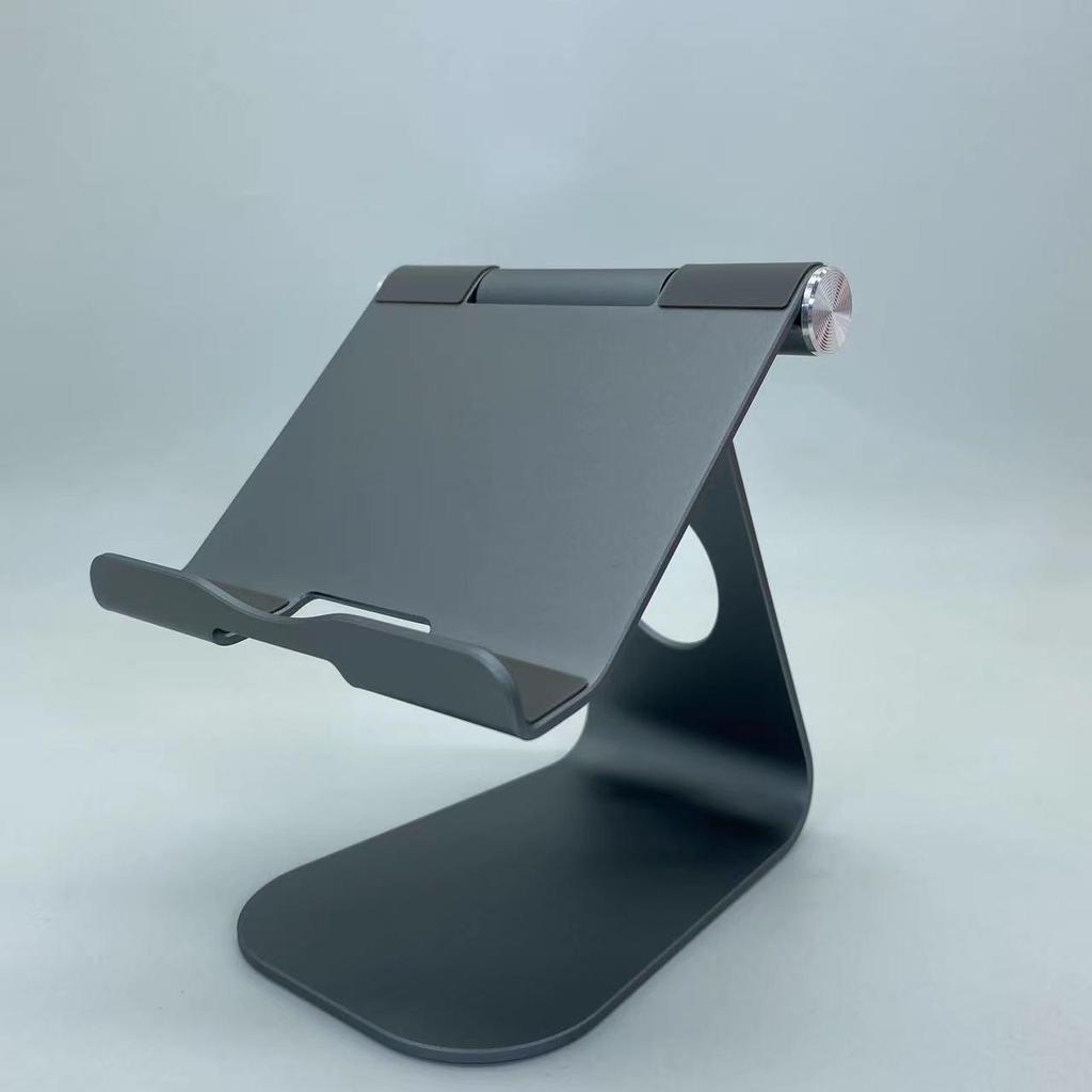 Multi-Functional Foldable Phone & Tablet Stand with Rotating Lifting Base for Live Streaming