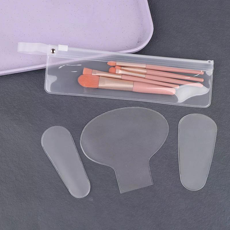1 buc Huse Pensule Stilou Plasă Machiaj Protector Apărător Plas Elastic Beauty Make Up Pensulă Cosmetică