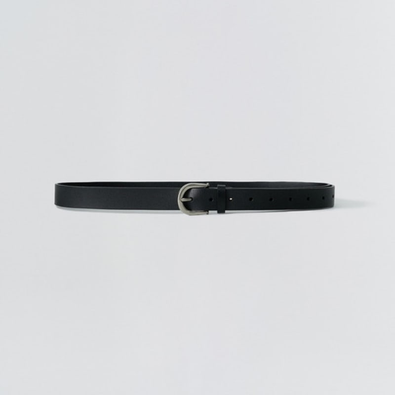 

EZIO Винтажный кожаный ремень_Черный FREE