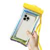 Waterproof Phone Pouch with Lanyard Touchscreen Clear PVC Beach Kayaking Swimming Floating Cell Phone Dry Bag Case Protector