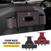 WUL5   Car Backseat Storage Box Hanging Hook Tissue Water Cup Holder For Mercedes Benz C180 C300 W124 W176 W177 C200 C260 GLC CLE CLA