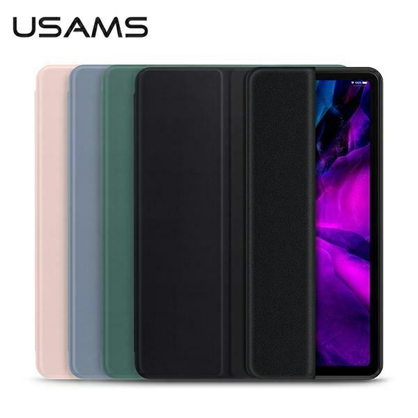 Pokrowiec Do iPad Pro 12.9 2021 USAMS Smart Cover Czarny