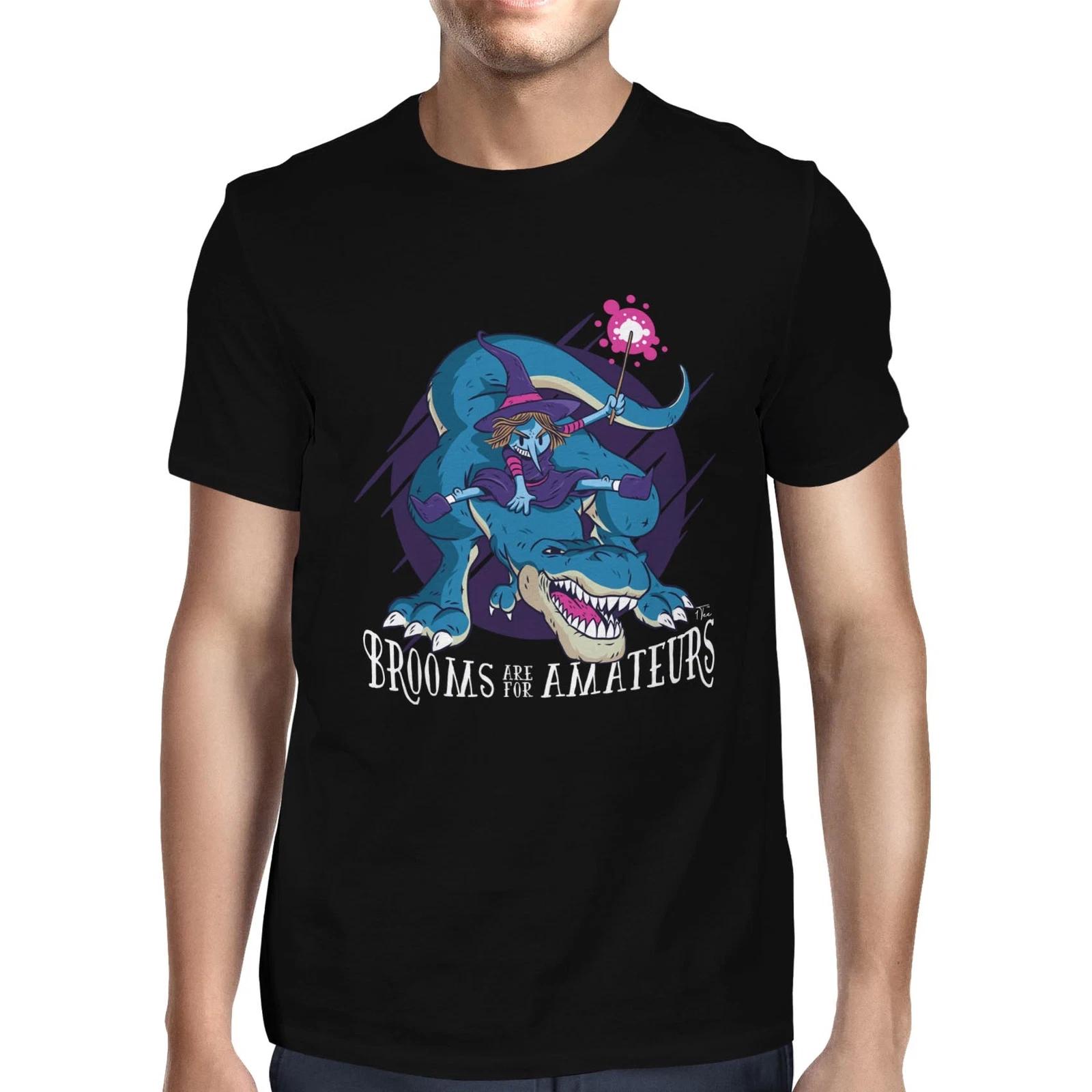 1Tee Mens Brooms are for Amateurs T-Shirt L