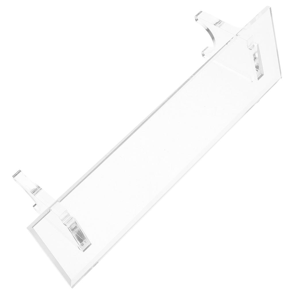 Transparent Acrylic Stand Fixed Display Display Rack Desktop Holder for Collection Elegant Home Office Decor