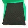 Used LOUIS VUITTON 402330 Brown X Black Echarpe Petit Damier Muffler