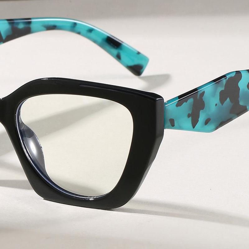 INS Women Leopard Reading Glasses Europe&America Square Big Frame Computer Eyeglasses Presbyopia Eyewear +1.0+1.5 ...+4.0