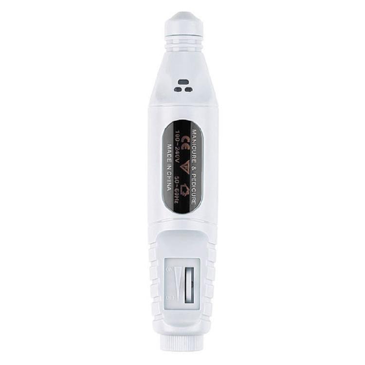 

Electric Nail Drills Portable Nail Grinder USB Rechargeable Manicure Tool 1 белый