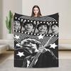 Finn Wolfhard Flanelldecke Winter Warm Weich Überwurf für Mädchen Jungen Sofa Sessel Grafik Tagesdecke Sofa Bettbezug
