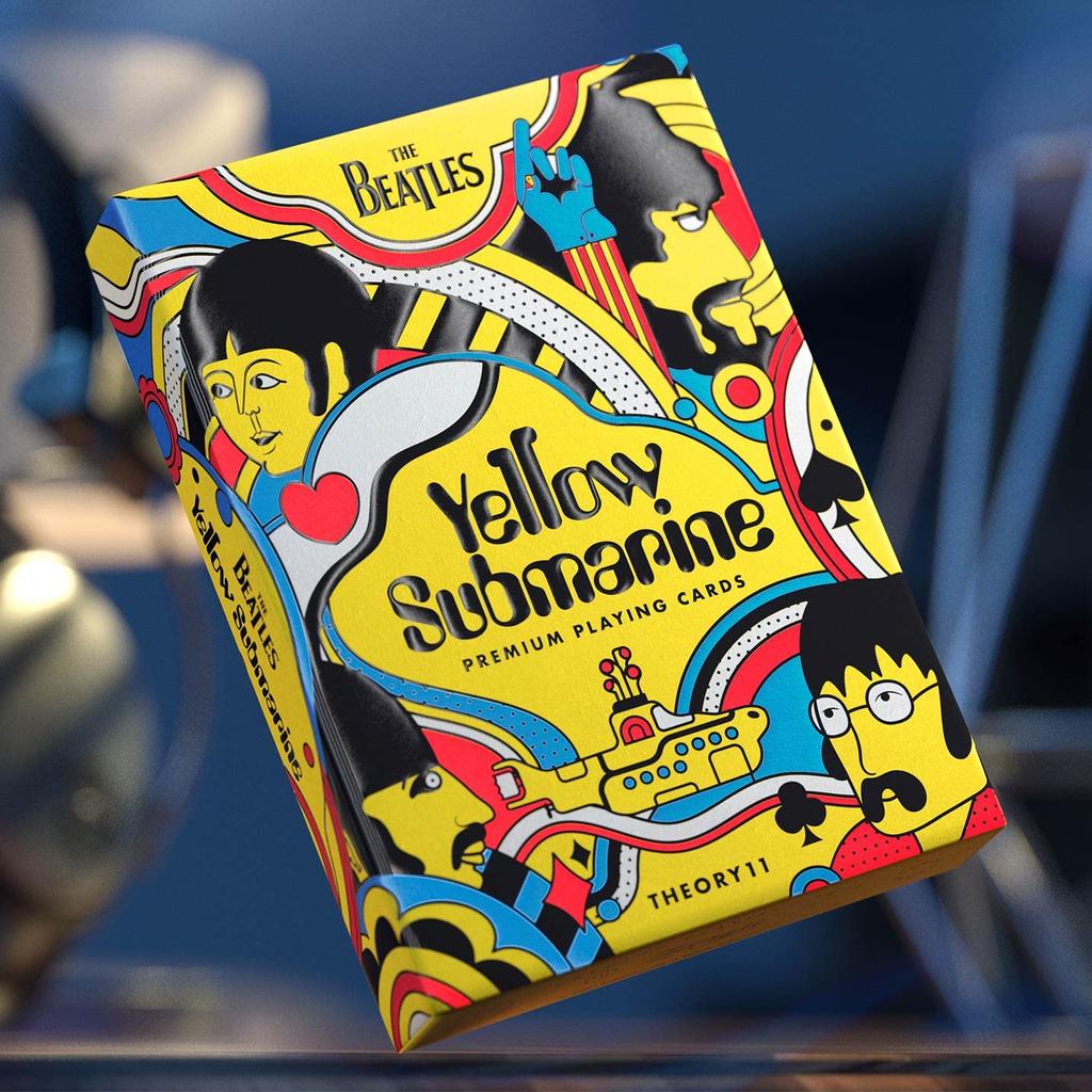 theory11 Yellow Submarine The Beatles Playing Card Deck