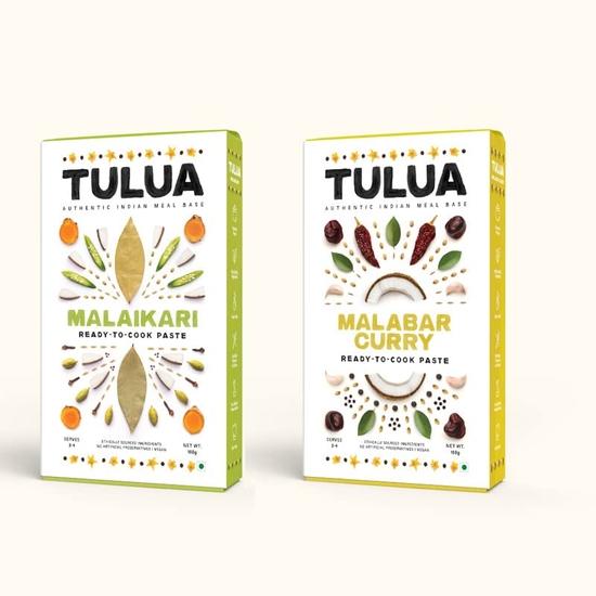 

Тулуа Малаикари + Малабарское карри Готовая к приготовлению паста | Кулинарная паста | 1 упаковка на 4-6 порций | Без консервантов | 2x160 г