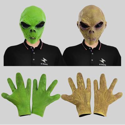 Alien Horror Grimace Mask Halloween Party Spoof Props