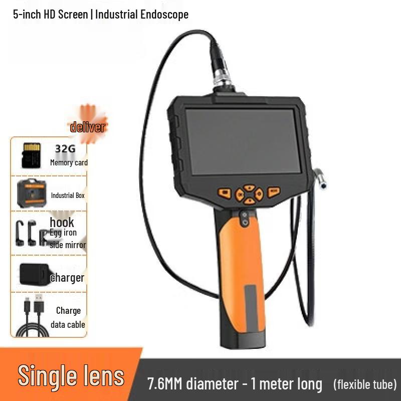 Rongyu 7.6mm Autofocus Multi-Lens Industrial Endoscope