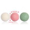 Fiber Material Round Facial Cleansing Exfoliator Face Wash Cleaning Sponge Face Wash Puff 1/5 Pcs Konjac Cleansing Sponge